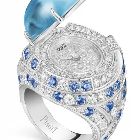 伯爵/Piaget 高级珠宝腕表  18k白金 凸  石英 女士 G0A48156