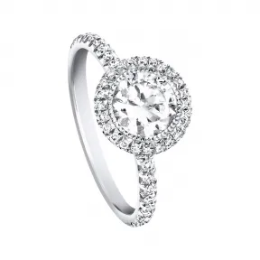 伯爵/Piaget 铂金钻石订婚戒指 - 婚礼珠宝 G34L3A00