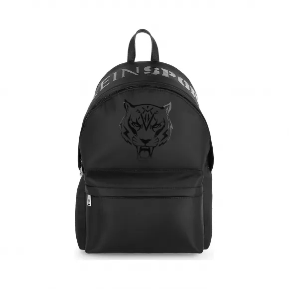 普兰/Plein Sport 黑色 / 黑色 男士 双肩包 73862_0202_4_0