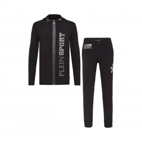 普兰/Plein Sport 黑色/银色 男士 运动服 A18C-MJJ0120-SJO001N_0270