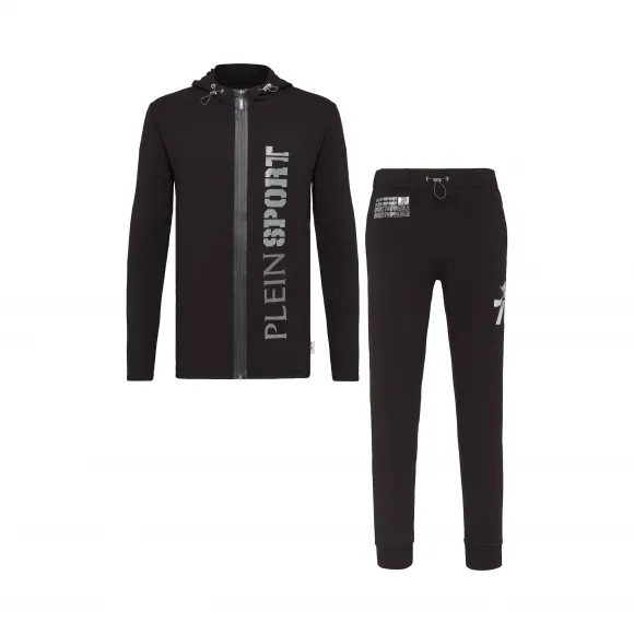 普兰/Plein Sport 黑色/银色 男士 运动服 A18C-MJJ0120-SJO001N_0270