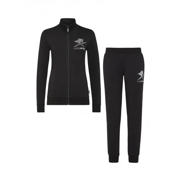 普兰/Plein Sport 黑色 女士 连帽衫 A18C-WJJ0018-SJO001N_02