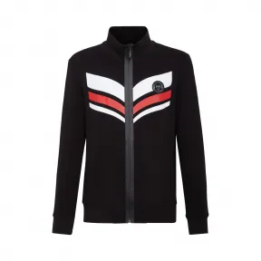 普兰/Plein Sport 黑色 / 红色 男士 夹克 A19C-MJB1590-SJO001N_0213