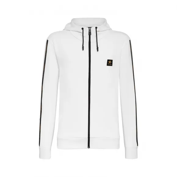 普兰/Plein Sport 白色 男士 运动衫 A19C-MJB1777-SJO001N_01