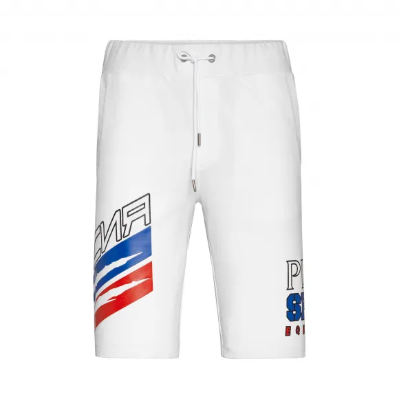 普兰/Plein Sport 白色 男士 短裤 A19C-MJT1376-SJO001N_01