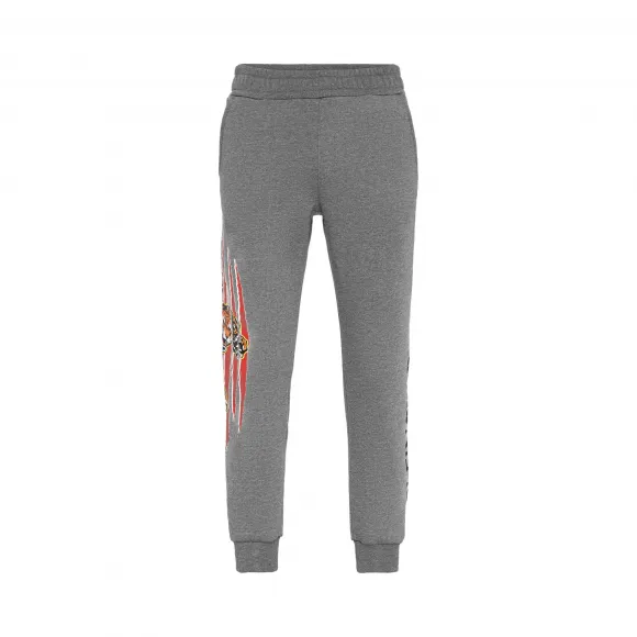 普兰/Plein Sport 灰色 男士 慢跑裤 A19C-MJT1379-SJO001N_10