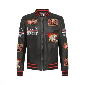 普兰/Plein Sport 黑色 男士 夹克 A19C-MLB1014-SLE001N_02