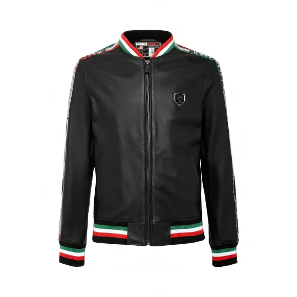 普兰/Plein Sport 黑色 男士 夹克 A19C-MLB1019-SLE001N_02