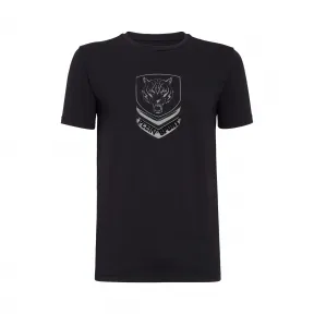 普兰/Plein Sport 黑色 / 黑色 男士 T恤 A19C-MTK3997-SJY001N_0202