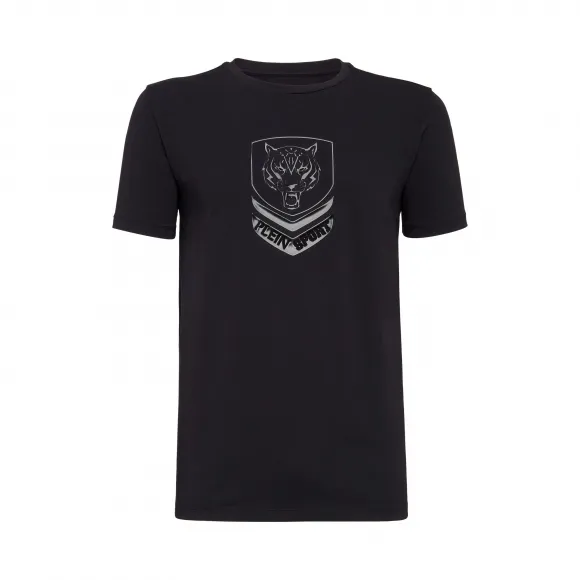 普兰/Plein Sport 黑色 / 黑色 男士 T恤 A19C-MTK3997-SJY001N_0202