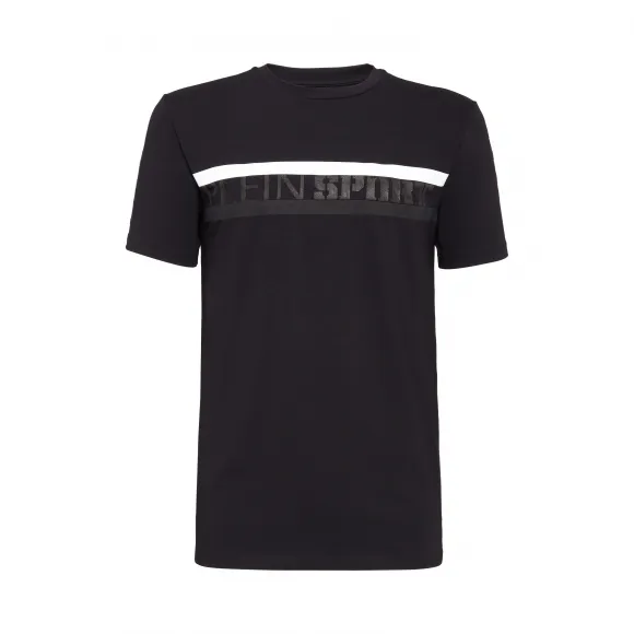 普兰/Plein Sport 黑色 男士 T恤 A19C-MTK4002-SJY001N_02