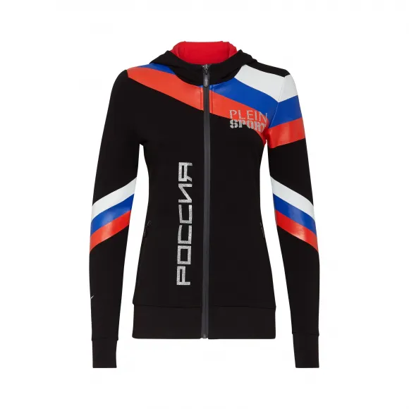 普兰/Plein Sport 黑色 女士 运动衫 A19C-WJB1129-STE003N_02