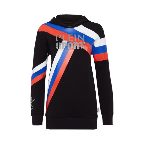 普兰/Plein Sport 黑色 女士 运动衫 A19C-WJB1131-STE003N_02