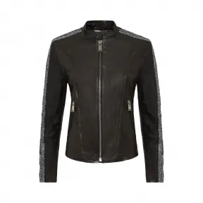 普兰/Plein Sport 黑色 女士 夹克 A19C-WLB0643-SLE001N_02