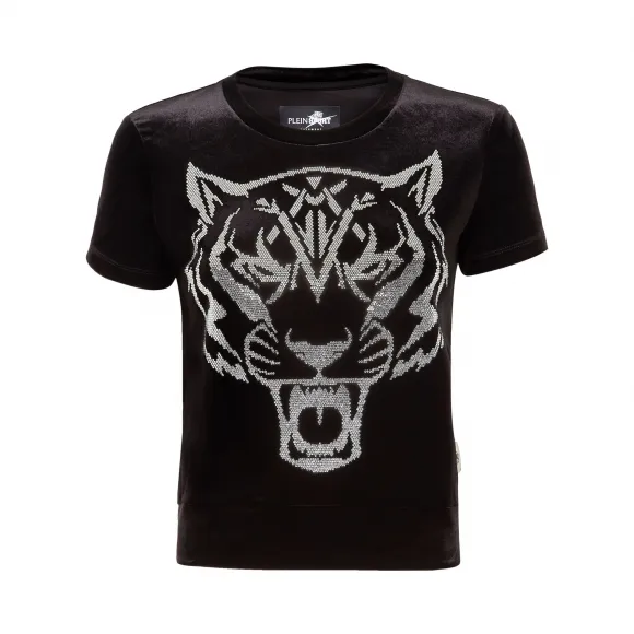 普兰/Plein Sport 黑色 女士 T恤 A19C-WTK1847-STE003N_02