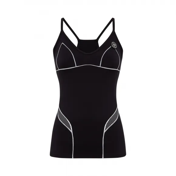 普兰/Plein Sport 黑色 女士 背心 A19C-WTX0155-STE003N_02