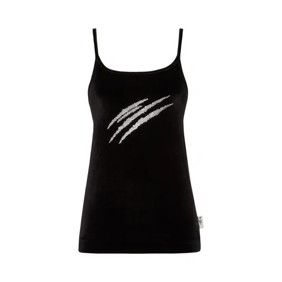 普兰/Plein Sport 黑色 女士 背心 A19C-WTX0158-STE003N_02