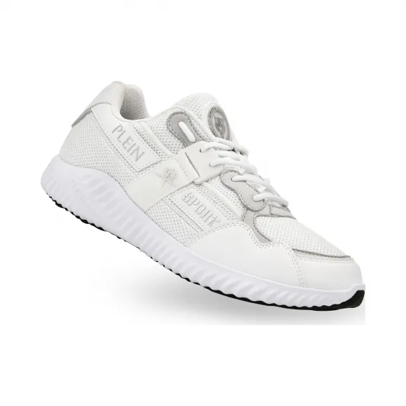 普兰/Plein Sport 白色 男士 跑步鞋 A19S-USC0015-SXV003N_01