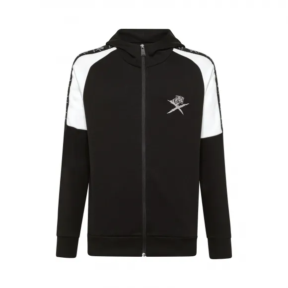 普兰/Plein Sport 黑色 男士 运动衫 F19C-MJB1176-SJO001N_02