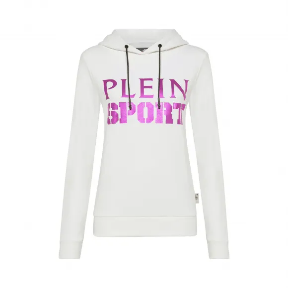 普兰/Plein Sport 白色 女士 运动衫 F19C-WJB0787-STE003N_01