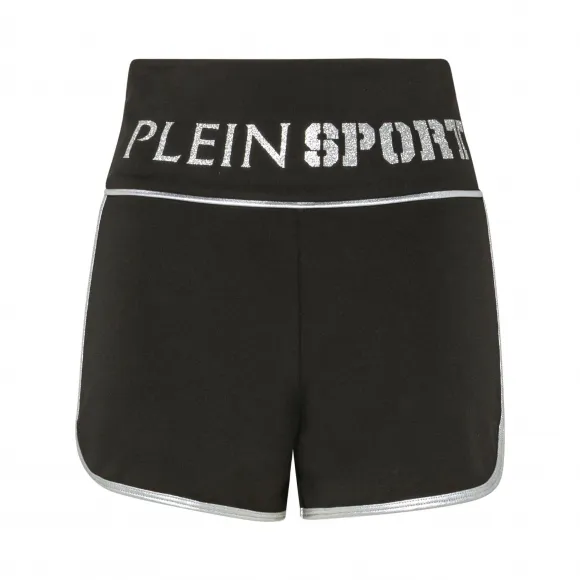 普兰/Plein Sport 黑色 女士 短裤 F19C-WJT0965-STE003N_02