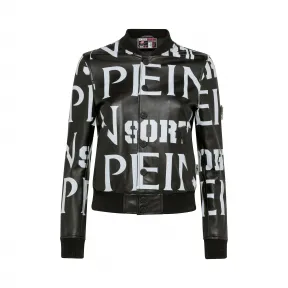 普兰/Plein Sport 黑色 / 白色 女士 夹克 F19C-WLB0570-SLE001N_0201