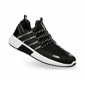 普兰/Plein Sport 黑色 男士 跑步鞋 F19S-MSC2237-STE003N_02