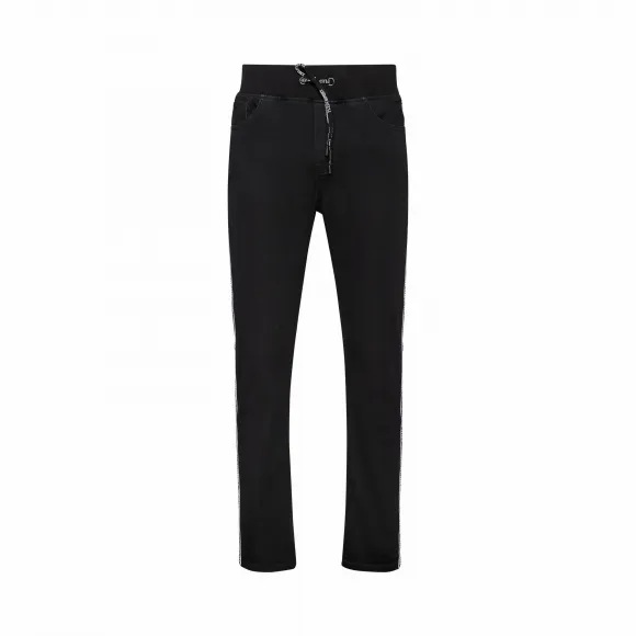 普兰/Plein Sport 黑色 男士 牛仔裤 P19C-MDT1633-SDE001N_02