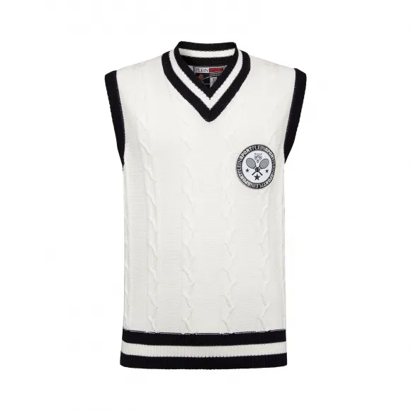 普兰/Plein Sport 白色 男士 背心 P19C-MKO0563-SKN002N_01