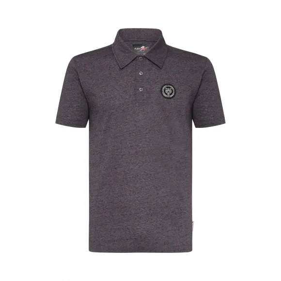 普兰/Plein Sport 深灰色 男士 polo衫 P19C-MTK3111-SJY001N_72