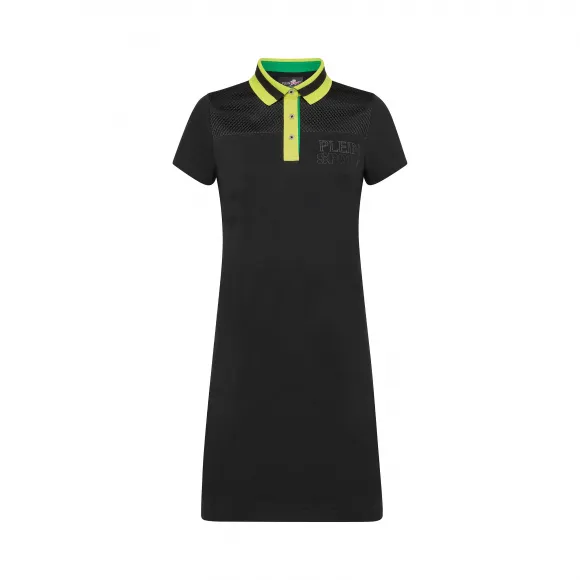 普兰/Plein Sport 黑色 女士 polo衫 P19C-WJG0115-STE003N_02
