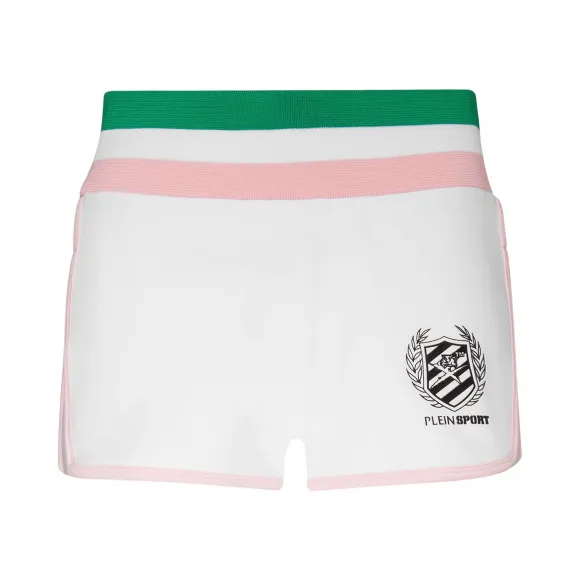 普兰/Plein Sport 白色 女士 短裤 P19C-WJT0820-STE003N_01