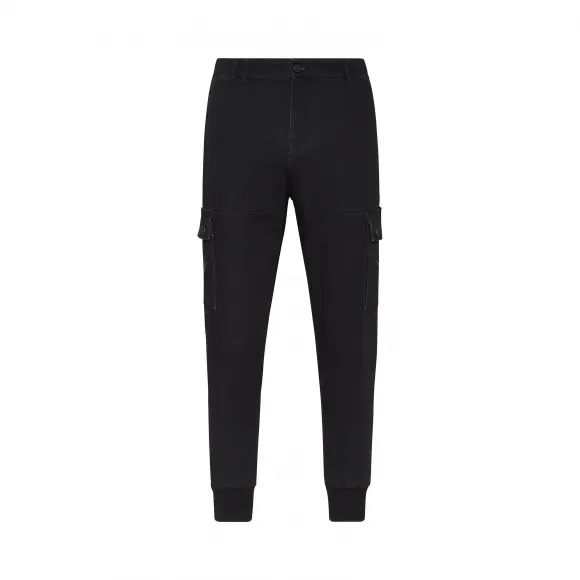 普兰/Plein Sport 黑色 男士 牛仔裤 S19C-MDT1456-SDE001N_02