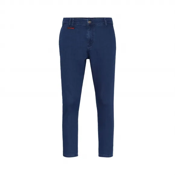 普兰/Plein Sport 蓝色 男士 慢跑裤 S19C-MDT1457-SDE001N_08