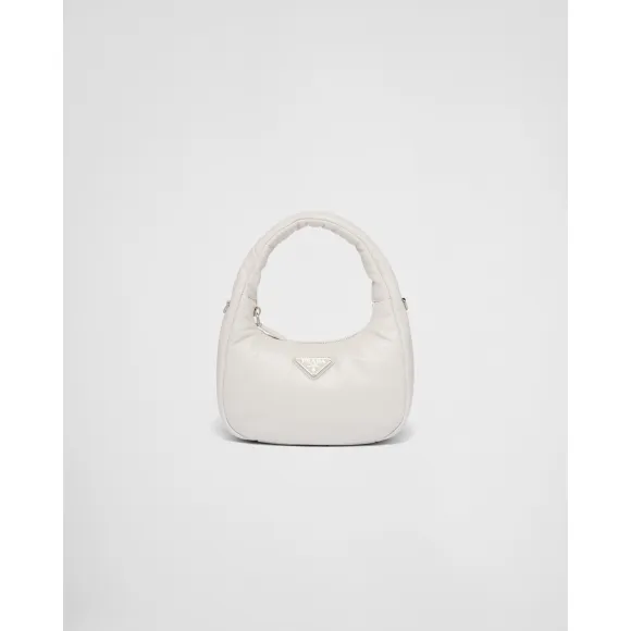 普拉达/Prada Prada Soft加衬软羊革迷你手袋 1BA384-2DYI-F0009