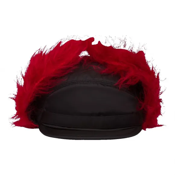 普拉达/Prada 马海毛耳罩尼龙棒球帽 1HC180-2CJU-F050V