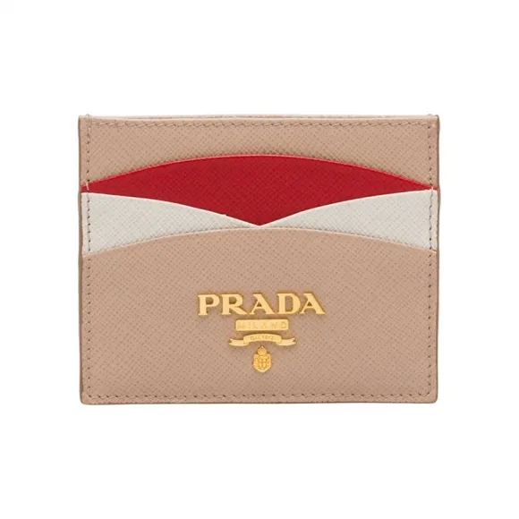 普拉达/Prada Saffiano 皮革卡片夹 1MC025-ZLP-F0KNX