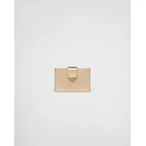 普拉达/Prada Saffiano 皮革和光滑皮革卡夹 1MC211-2CLC-F0522