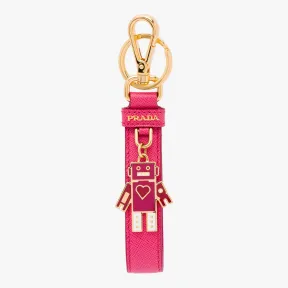 普拉达/Prada 牡丹粉  钥匙链 1PP699 053 F0505