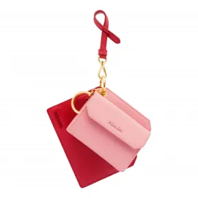 普拉达/Prada 火红色/花瓣粉色  吊饰 1TL361 2B9E F0VY6