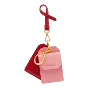 普拉达/Prada 火红色/花瓣粉色  吊饰 1TL362 2B9E F0VY6