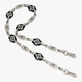 普拉达/Prada 黑色+白色  肩带 1TY012 2RJ F0967