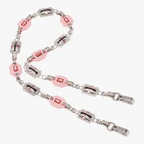 普拉达/Prada 浅玫瑰色  肩带 1TY013 2RJ F0442