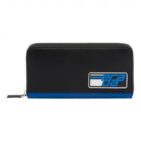 普拉达/Prada 黑色+浅蓝色  证件夹 2ML317 2B3W F014B