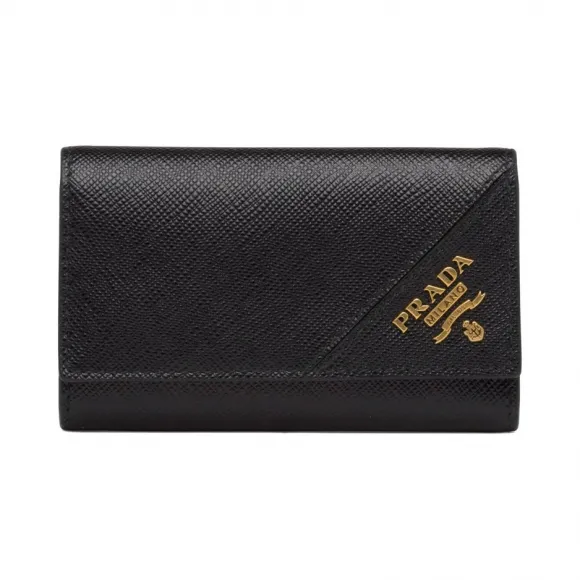 普拉达/Prada 6匙Saffiano 皮革钥匙包 2PG222-QME-F0632