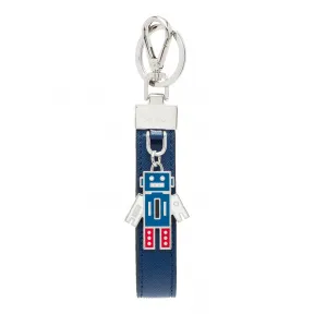 普拉达/Prada Saffiano 皮革钥匙扣挂饰 2PP040-053-F0016