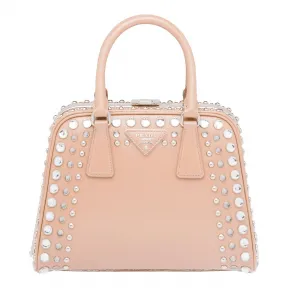 普拉达/Prada 豆沙米色1  手袋 BL865B 2AO6 F0MUH