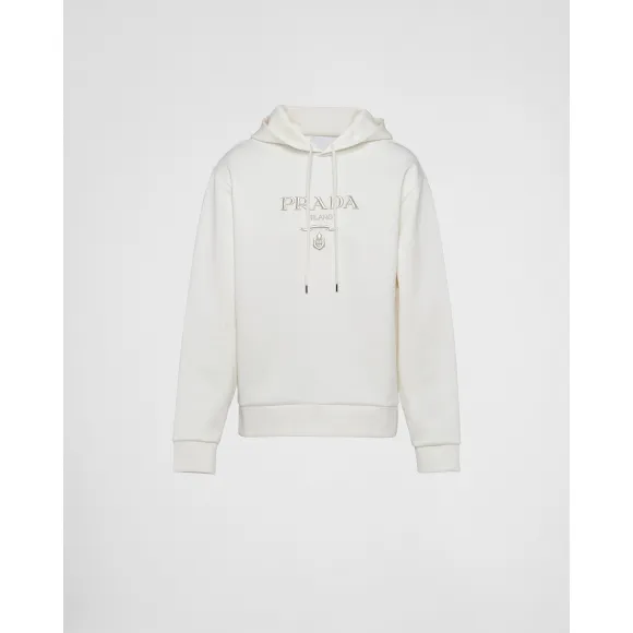 普拉达/Prada 棉质帽衫 UJL34A-11B3-F0J36