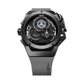 MAZZUCATO手表 RIM系列机械石英双面男表 火山灰RIM 03-GY536