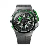 MAZZUCATO手表 RIM系列F1特别款机械石英双面反转手表男 蝰蛇绿RIM F1-GY361